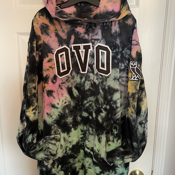 1 OF 1 OVO Tie Dye Pull Over Hoodie - Picture 2 of 6